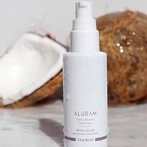 ALURAM Shine Serum, Frizz Elimination & Radiant Gloss for All Hair Types, 2 oz
